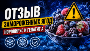 Отзыв продуктов Замороженные ягоды
